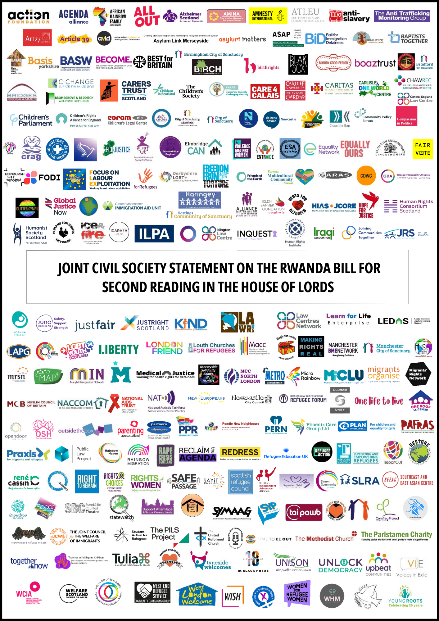 Joint Civil Society Statement on the Safety of Rwanda Bill | Redress
