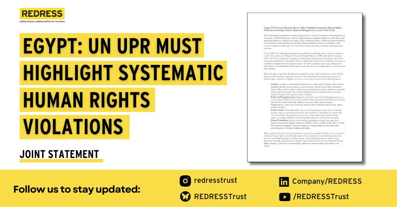 Joint Statement: UN UPR Must Highlight Systematic Human Rights ...