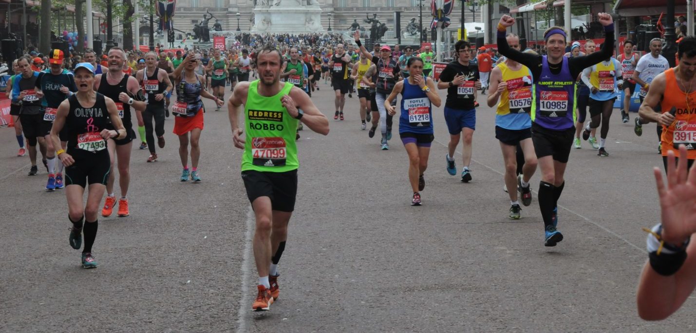 London Marathon runners