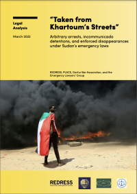 Briefing Paper: Arbitrary Arrests and Incommunicado Detentions in Sudan Post-Coup