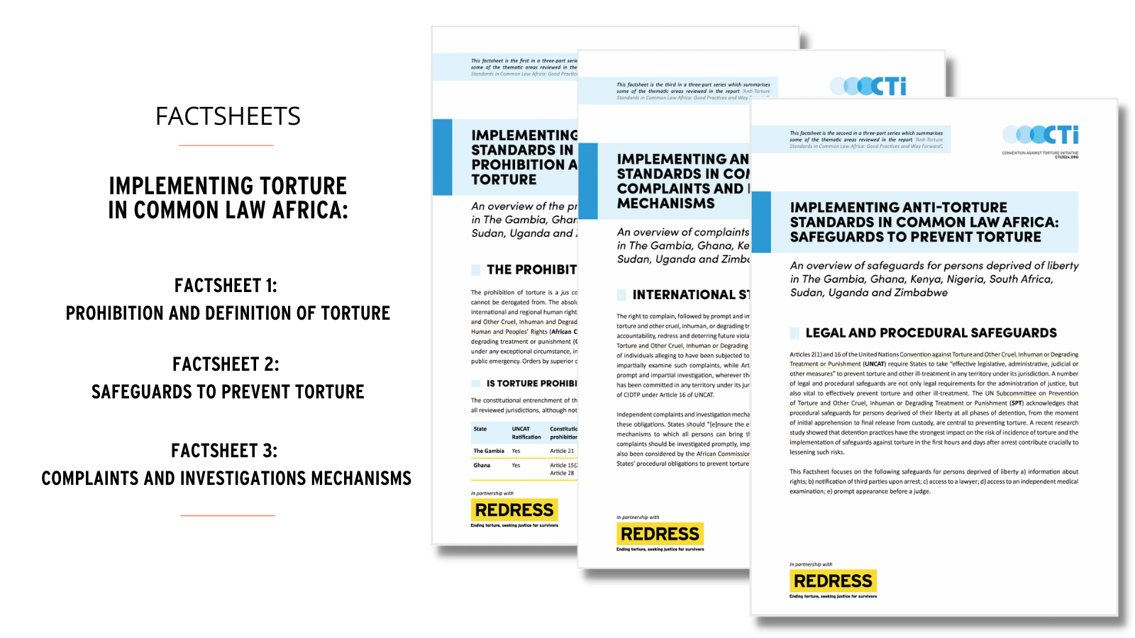 Anti-Torture Standards in Common Law Africa: Quick Facts