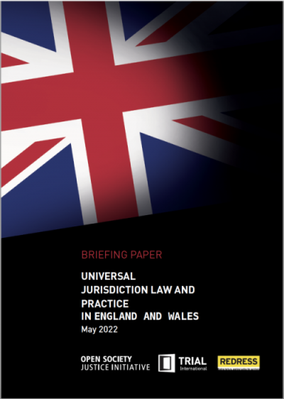 New Guide to Law on Universal Jurisdiction in England and Wales