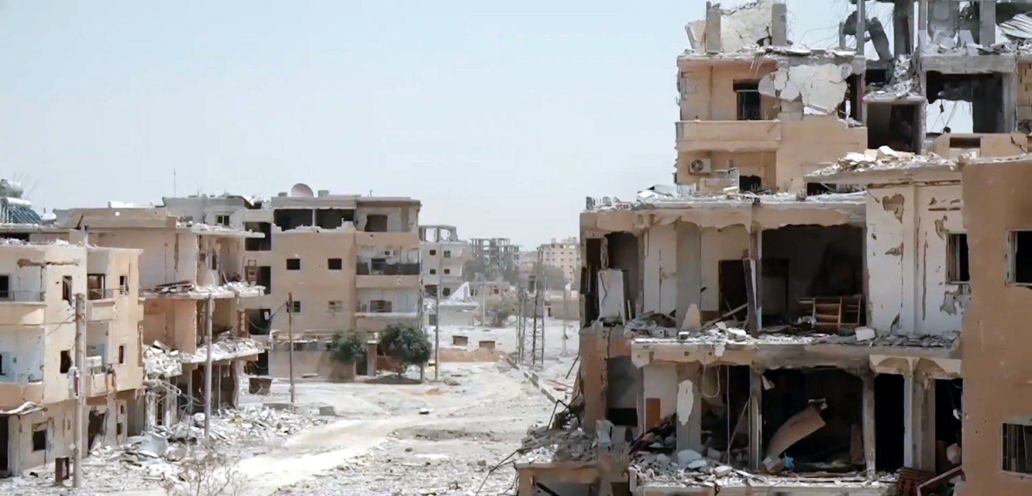 Neighborhood in Raqqa