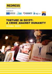 cover of the report Torture in Egypt