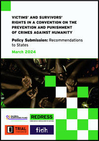 Briefing Paper: Victims’ and Survivors’ Rights in a Convention on the Prevention and Punishment of Crimes Against Humanity