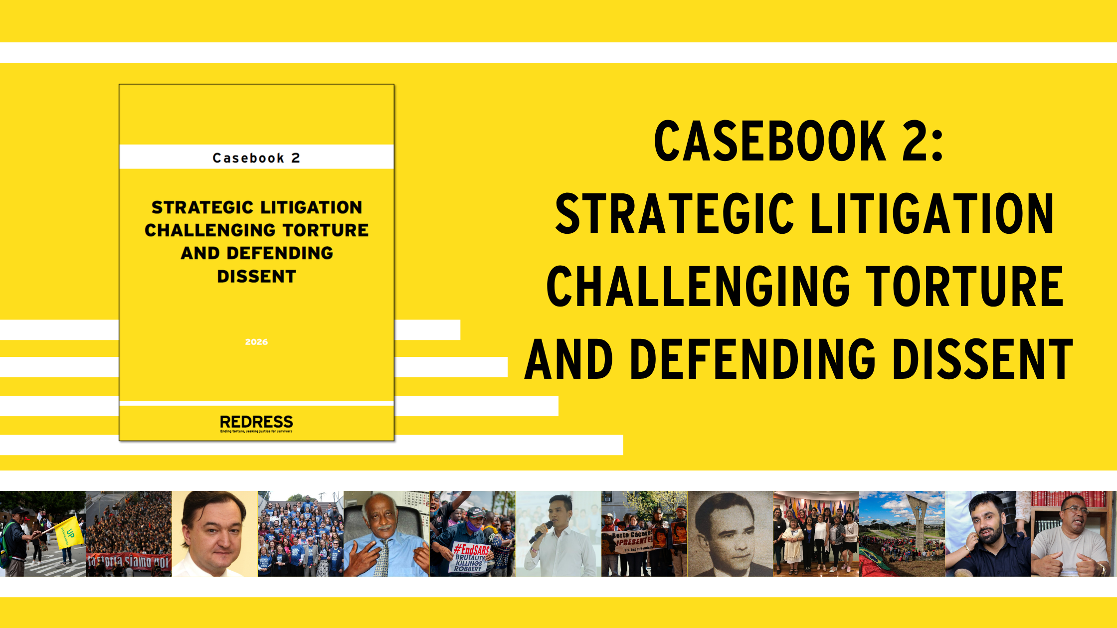 REDRESS’s Casebook Highlights Strategic Cases Challenging Torture and Defending Dissent