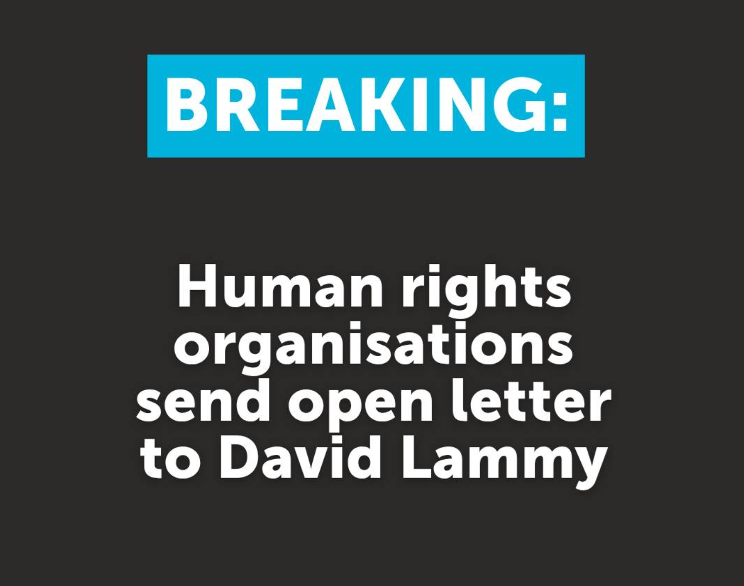 Human Rights Organisations Call for Unwavering Commitment to Article 3 Protections