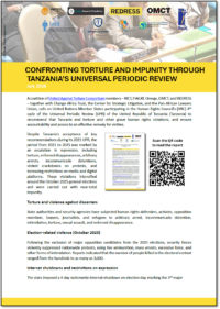 Fact Sheet: Confronting Torture and Impunity Through Tanzania’s Universal Periodic Review