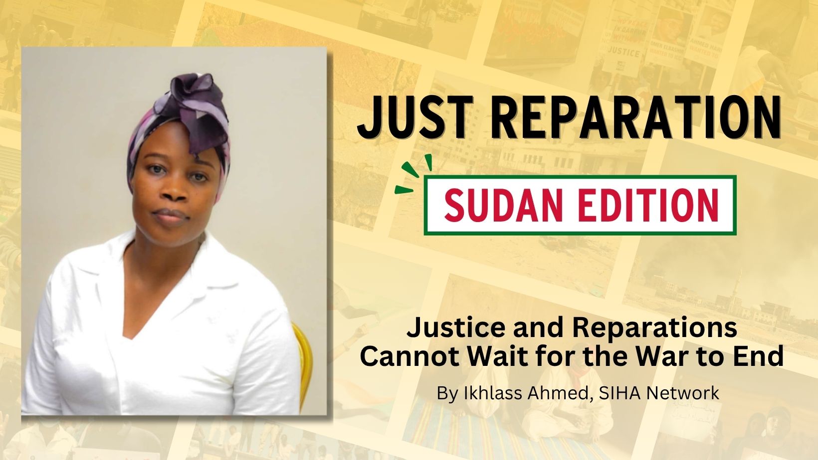 Justice and Reparation Cannot Wait for the War to End
