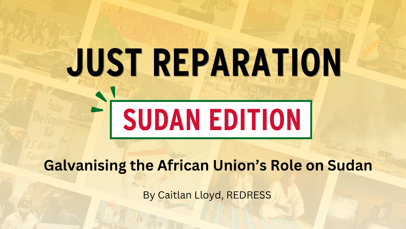 Galvanising the African Union’s Role on Sudan
