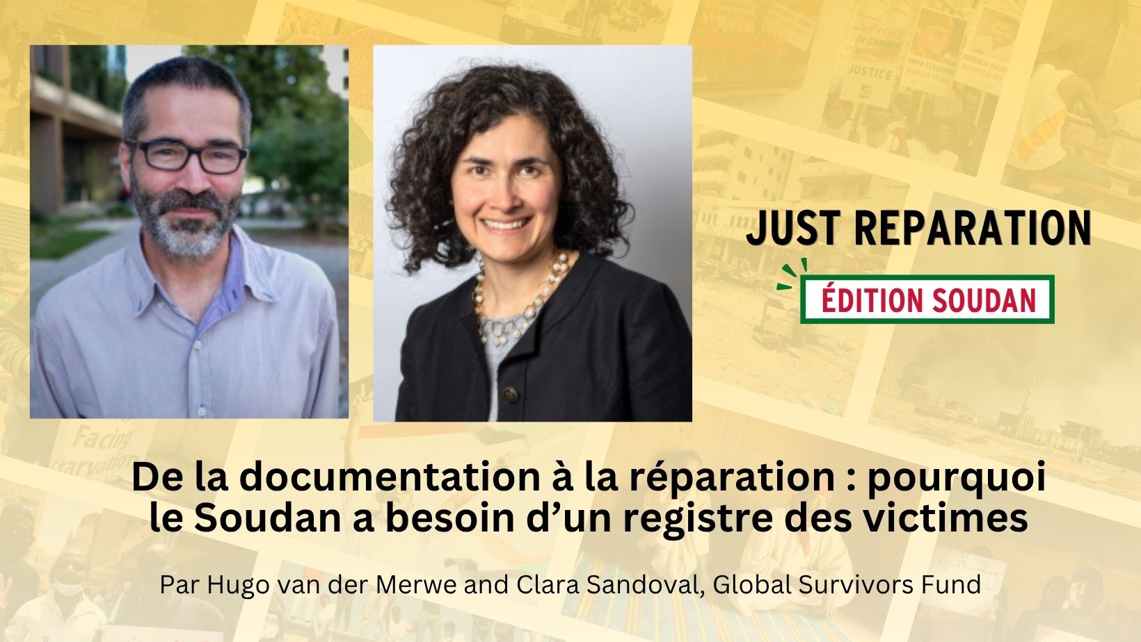 De la documentation à la réparation : pourquoi le Soudan a besoin d’un registre des victimes