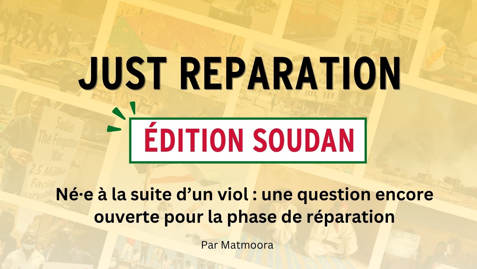Né·e à la suite d’un viol : une question encore ouverte pour la phase de réparation